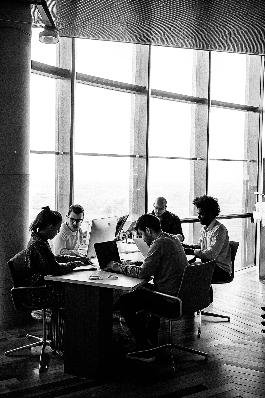 Global workplace expertise - diverse team collaboration