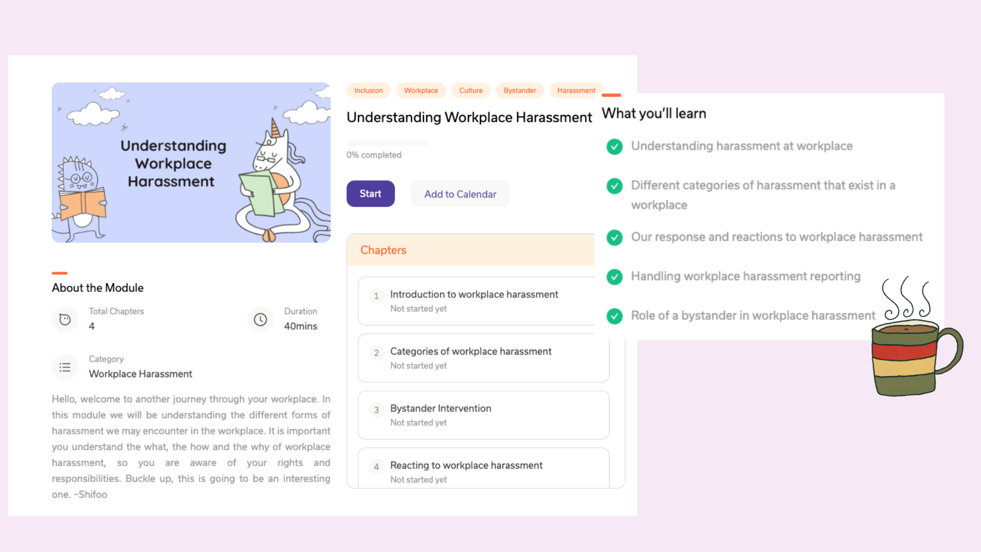 Training that builds better workplaces
